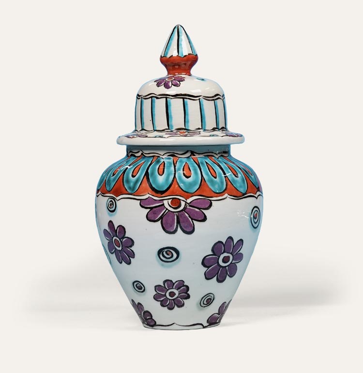 Dekoratif Çini Vazo