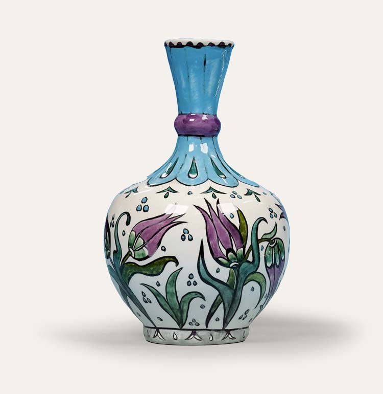 Dekoratif Çini Vazo